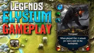 Legends Of Elysium Alpha Gameplay | Free & Fun Card Game