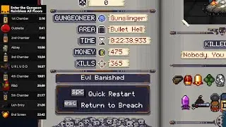 EtG Speedrun Rainbow Blessing All Floors (22:38) [WR]
