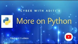 Quiz & Opening script mode in Python | Video 1 | More on Python