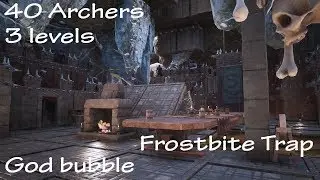Icespire Chasm Conan Exiles PVP Speed Build Frostbite Trap 40 Archers And more