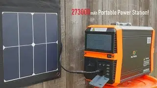 SUNGZU: 1000 Watt Portable Power Station Generator / 273000mAh!!!