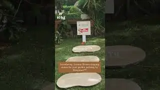 AUTUMN BROWN #STEPPINGSTONES FOR YOUR #GARDENPATHWAY AND #LANDSCAPING #shorts #youtubeshorts #short