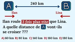 At what distance from A will they cross?