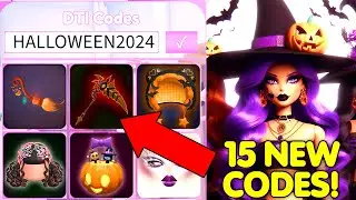 ALL 15 NEW *SECRET* CODES OCTOBER 2024 IN DRESS TO IMPRESS! *FREE VIP* HALLOWEEN CODES