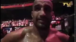 Mourad Bouzidi interview after his fight against Rustemi Kreshnik It's Showtime Brussels 2012