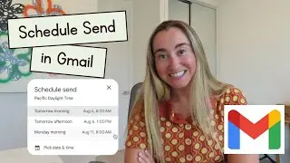 How to Schedule Send an Email in Gmail | Delay Send an Email in Gmail | Teacher Tech Tips