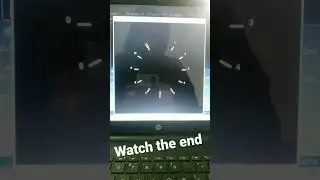 Analog clock in python 