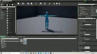 Quick Controllable character (1d BlendSpace) in UE4 4.24