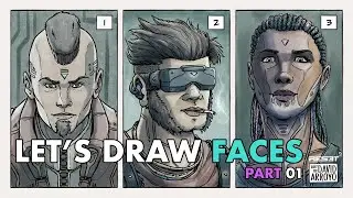 Let's Draw Faces - Part 01