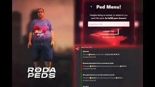 Roda Ped Menu | QBCore | Fivem