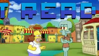 LG618 MUGEN Request: Homer Simpson Vs Squidward