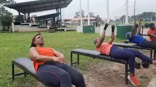 keep at it. Workout with Toksy G-a. 
