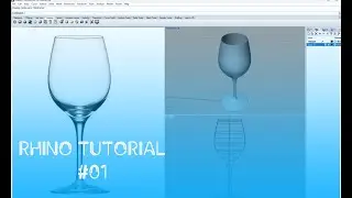 Let's Model a wine Glass (Rhino Tutorial 01)