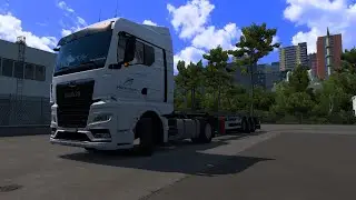 #eurotrucksimulator2   Стрим Тк Магистраль. Получили новые прицепы. Едем на загрузку в Грузию.