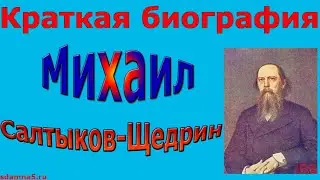 Краткая биография Михаила Салтыкова-Щедрина
