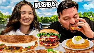 WE ATE ROSEHEUS’S FAVORITE STREET FOODS! @RoseHeus