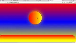 how to sun rising hover the mouse 