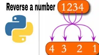 Reverse a number in python
