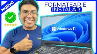 ✅ Cómo FORMATEAR tu PC e INSTALAR Windows 11 desde USB | 2025