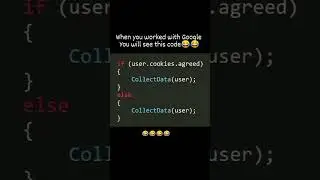 when you worked with Google you will see this code 😂