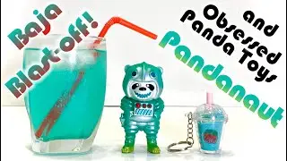 Baja Blastoff Cocktail and Obsessed Panda Toys Pandanaut D-Con Review