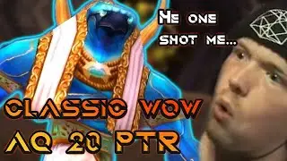 Classic WoW Warrior tank - AQ 20 PTR Full Run!