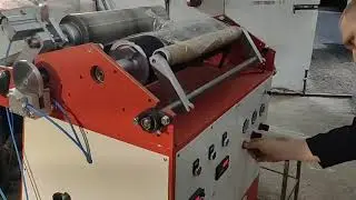 П-500 станок для перемотки стрейч пленки.
