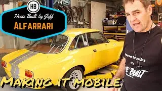 Exhaust and brake woes - Ferrari engined Alfa 105 Alfarrari build part 196