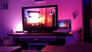 Phillips hue play with bridge and HDMI show box