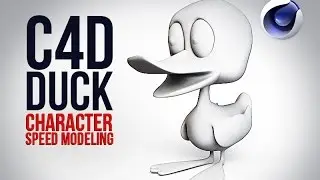 C4D SpeedModeling -  Duck