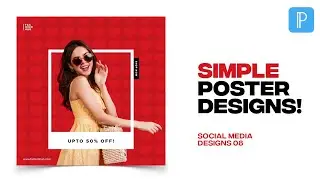 Pixellab Tutorial — Simple Social Media Poster Design | 09
