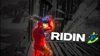 Ridin 🏄‍♂️ | *INSANE TEXT EFFECT* 🥶 | ❗ How To Edit Like PRECISE ❗
