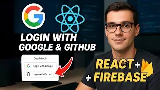 OAuth Login with Google & GitHub using Firebase in React  Step-by-Step Tutorial
