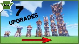 Minecraft TOWER | 7 Upgrades in Minecraft (BUYING a Build on Fiverr!!!!)