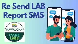 How to Re-Send Lab Report SMS Link in LIS (Step-by-Step Tutorial)