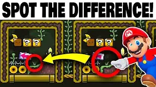 Super Mario World, but every level is SPOT THE DIFFERENCE?!