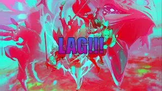 GENSHIN BUT LAG CAN'T STOP YOU