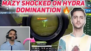 MAZY SHOCKED ON HYDRA 🐉 DOMINANTION 🔥 IN FINALS BGMI