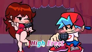 Aw they're so cute and a little... nervous (FNF High Erect but it's GF's NEW voice VS BF)