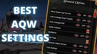 AQW Settings You MUST Have On 2022