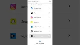 SEE SAVED PASSWORDS ON YOUR GOOGLE ACCOUNT #shorts