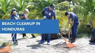 Beach Cleanup Event in Honduras | Gildan