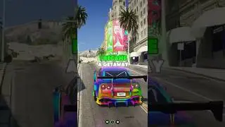 I Became a Getaway Driver in a Massive Supercar #gta #gtarp #fivem #trending