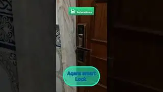 Fechadura smart da  @Aqara  agora integrada no @home_assistant  com recurso ao Z2M