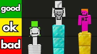 Are These Popular Minecraft Youtubers Actually Good?