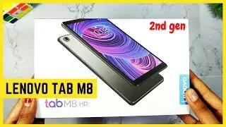 Lenovo Tab M8 HD (2nd Gen) | WiFi + 4G | 3/32 GB | Metallic Body | Unboxing