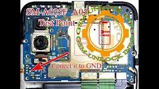 Samsung A03 SM-A035F Test Point | Samsung A03 SM-A035F ISP Pinout