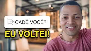 🚨Voltando ao canal e novidades - Rertonando ao Youtube depois de 7 meses🗣️🎬
