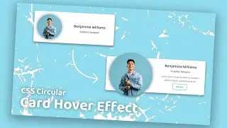 CSS Circular Card Hover Effect | Encrypted Code
