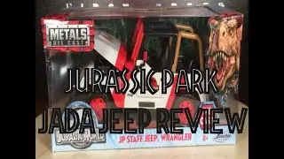 Jada Jurassic Park Jeep Wrangler 1/24 scale Review